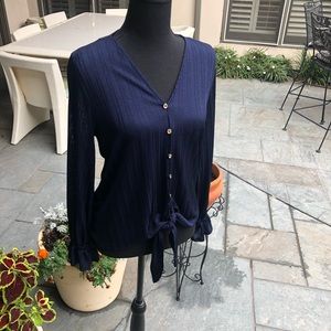 Michael Kors navy top